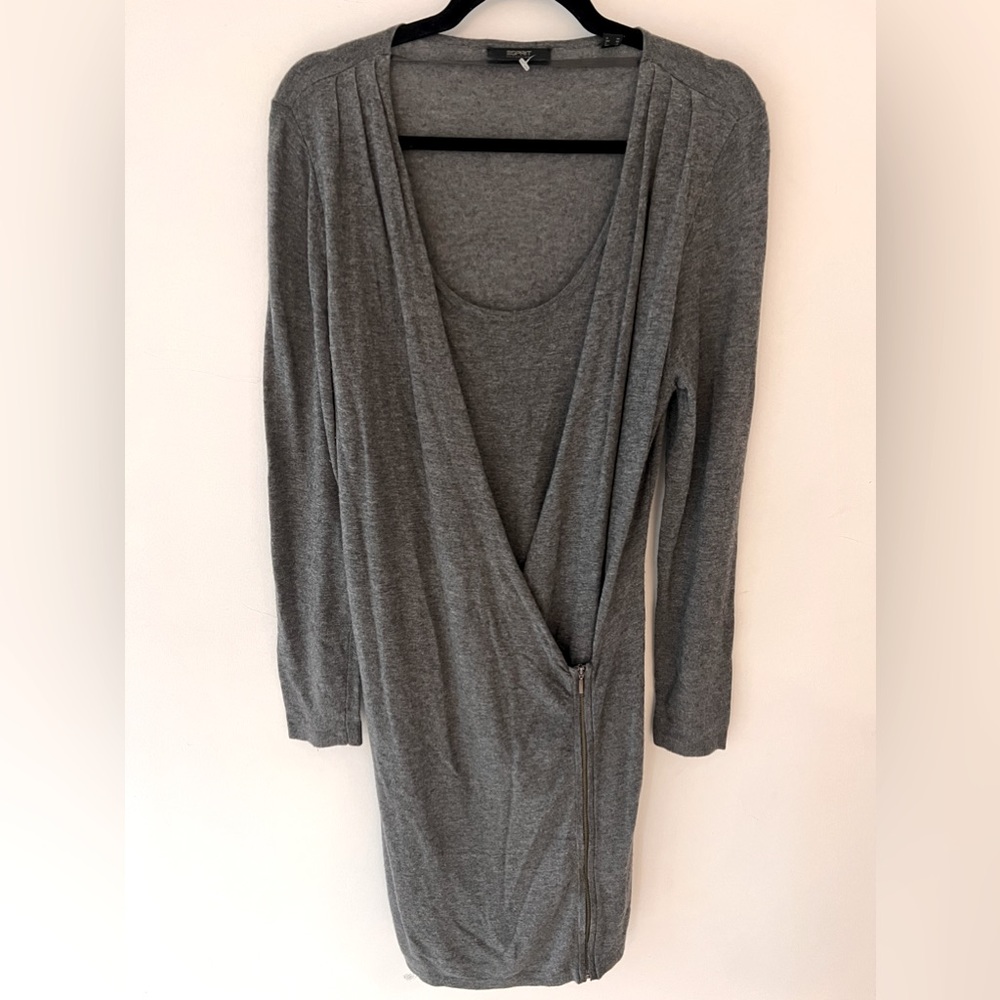 ESPRIT long sleeve sweater dress